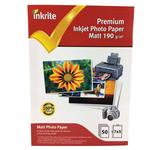 Photo Paper Matt 50 sheets 190gsm (size 7x5) (012)